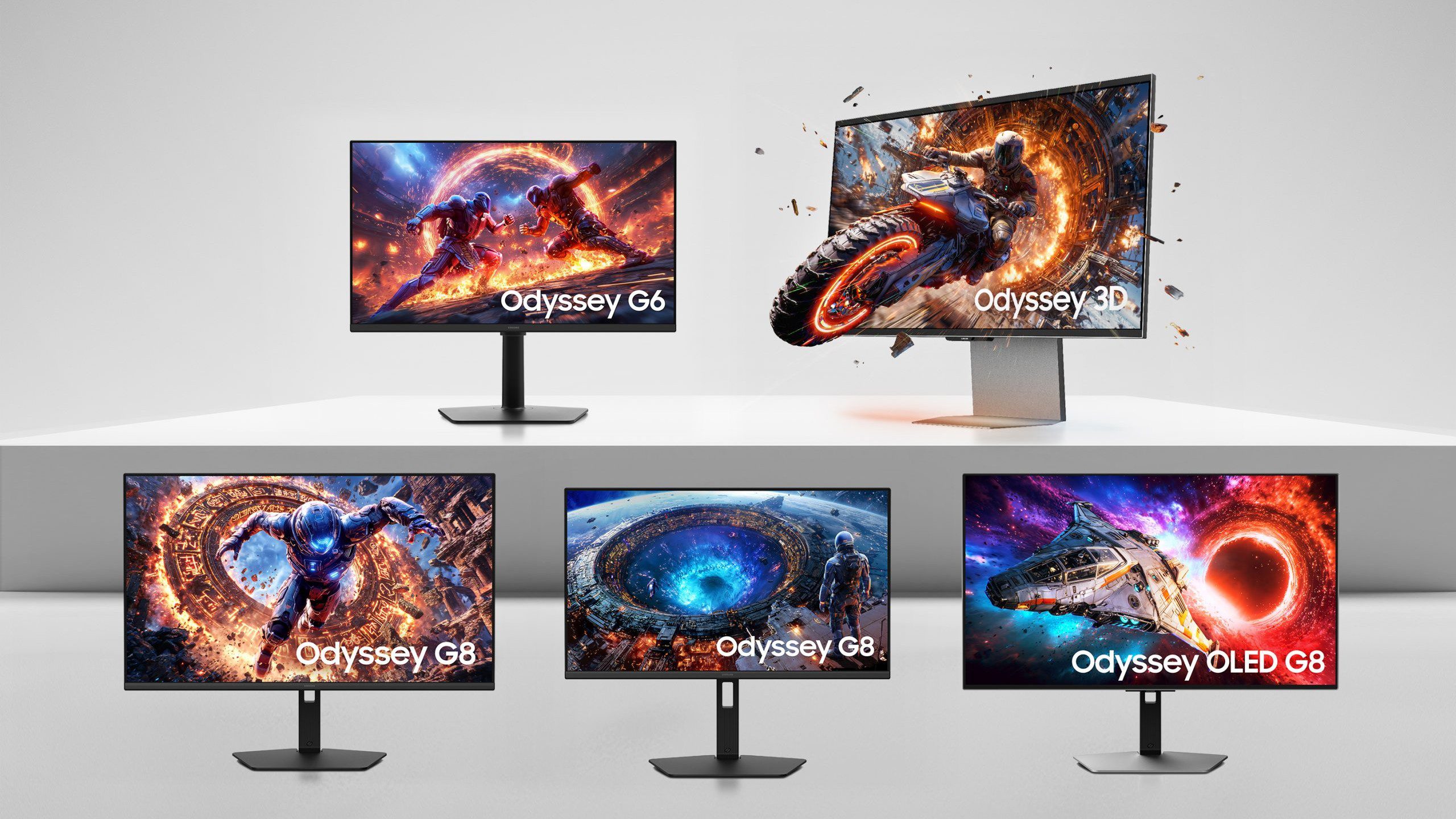 Samsung Unveils 6K 3D Gaming Monitors For 2026 The Technology Express 2026 Odyssey Gaming Monitor Lineups Scaled 1 